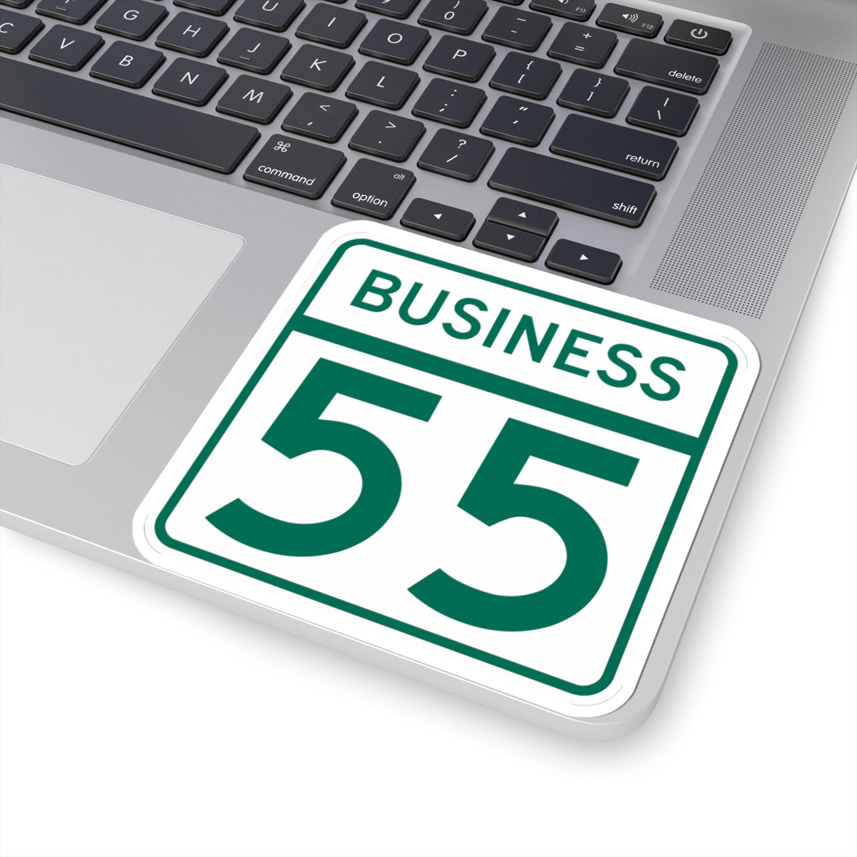 MD Route 55 Business (Maryland) (Road Sign) STICKER Vinyl Kiss-Cut Decal