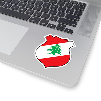 Coat of arms of Lebanon - STICKER Vinyl Kiss-Cut Decal