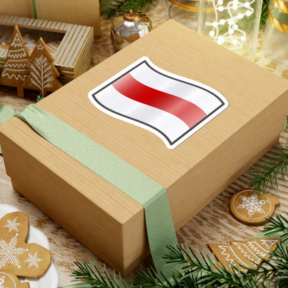 Nuvola Belarus flag 1991 (Belarus) STICKER Vinyl Kiss-Cut Decal