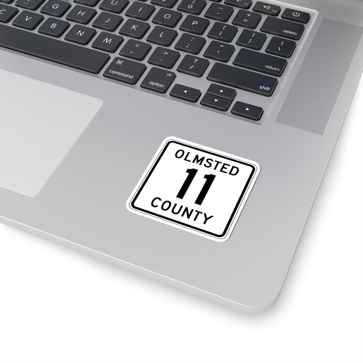 Olmsted County Route 11 (Minnesota) (Road Sign) STICKER Vinyl Kiss-Cut Decal