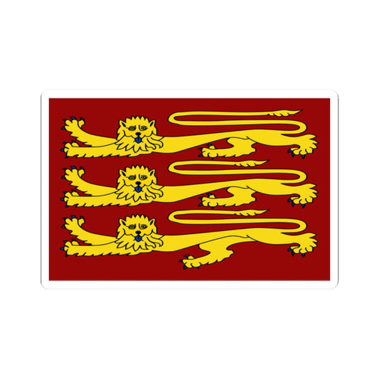 Royal Standard of England (United Kingdom) STICKER Vinyl Kiss-Cut Decal