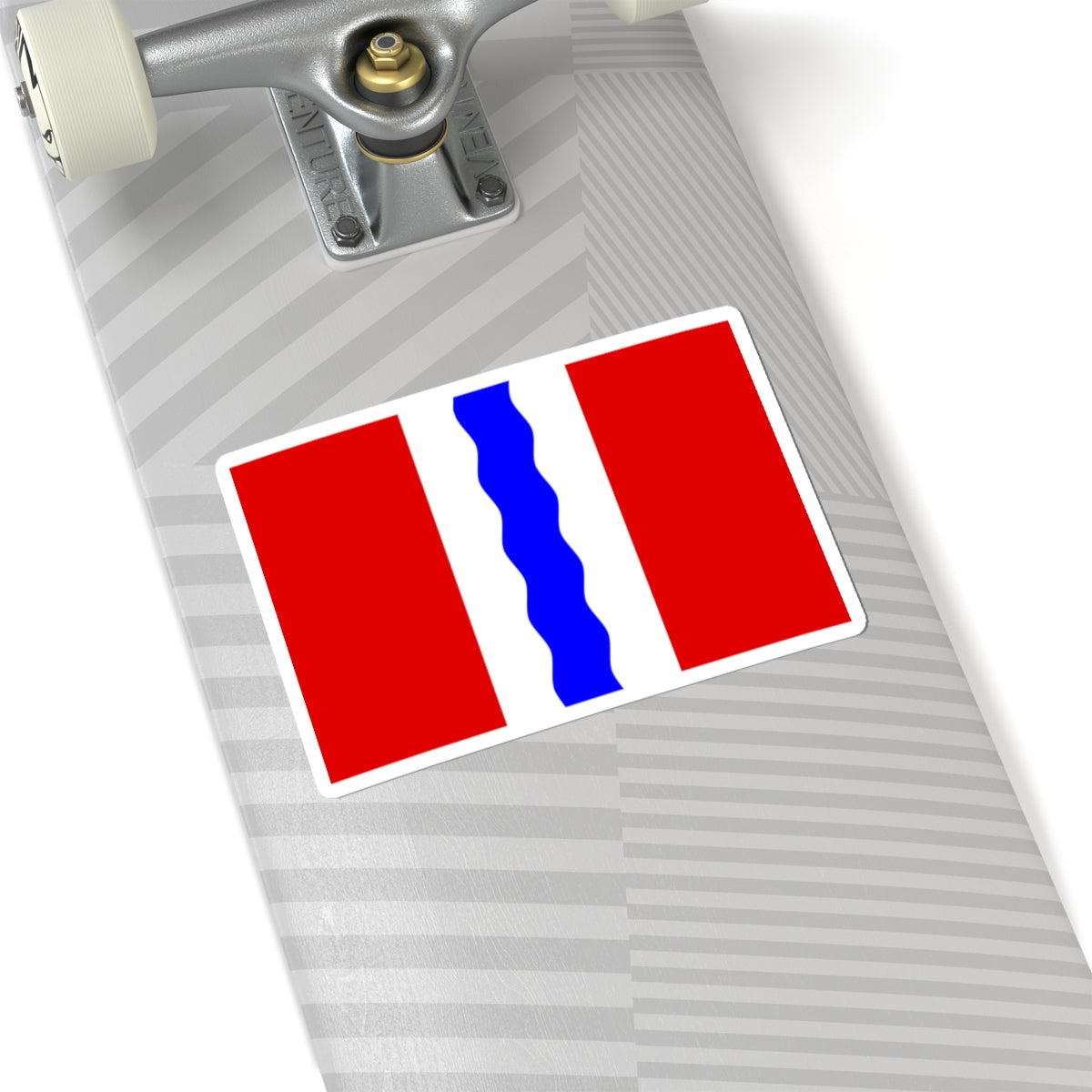 Flag of Omsk Oblast (Russia) STICKER Vinyl Kiss-Cut Decal