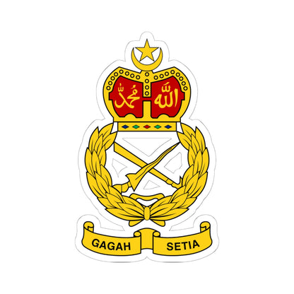 Badge of the Malaysian Army (Malaysia) (Coat of Arms) STICKER Vinyl Kiss-Cut Decal