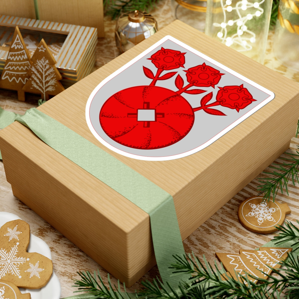 Askola.vaakuna (Finland) (Coat of Arms) STICKER Vinyl Kiss-Cut Decal