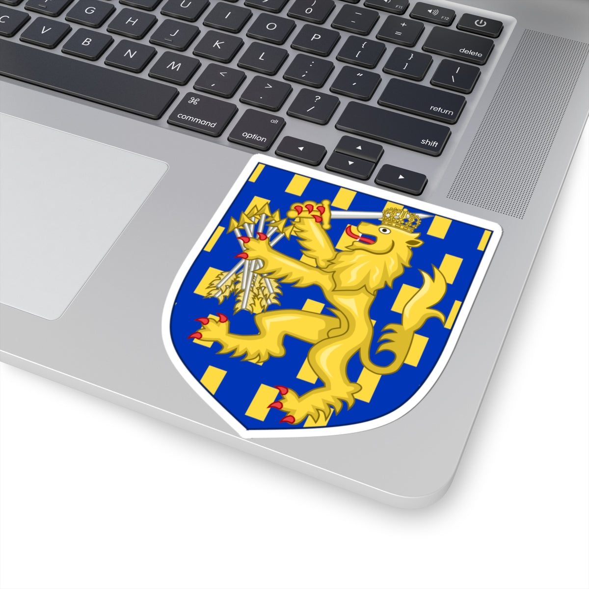 Arms of the Netherlands 1815-1907 (Netherlands) (Coat of Arms) STICKER Vinyl Kiss-Cut Decal