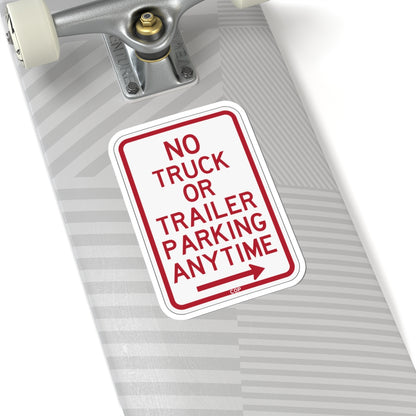 PBOT Road sign P1950R (Oregon) (Road Sign) STICKER Vinyl Kiss-Cut Decal