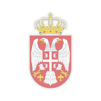Coat of arms of Serbia small (2004 - 2010) - STICKER Vinyl Kiss-Cut Decal
