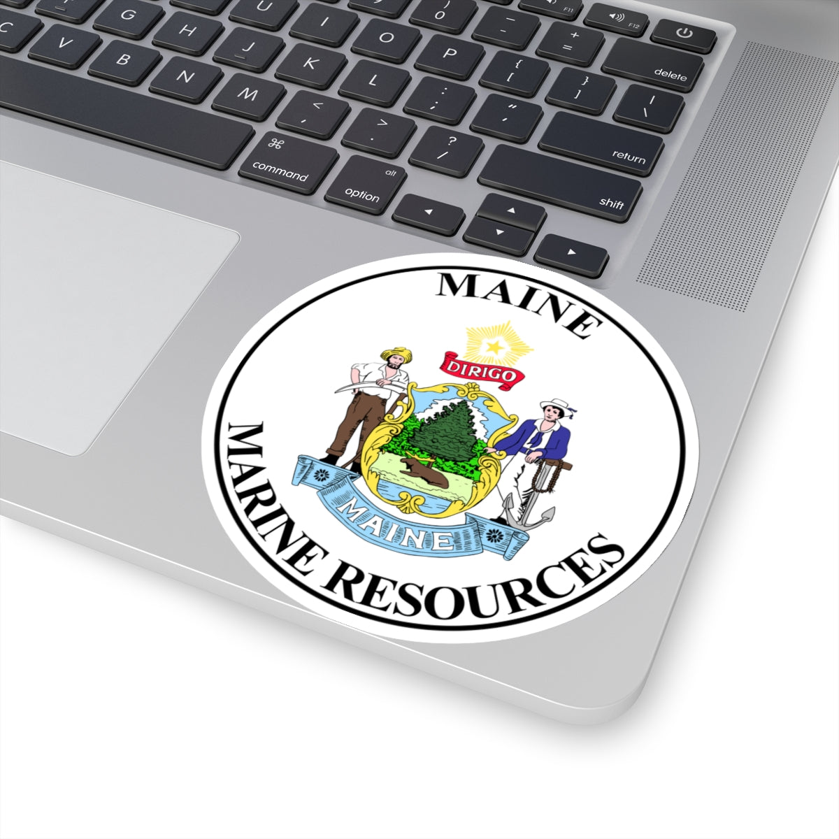 Maine Department of Marine Resources - STICKER Vinyl Kiss-Cut Decal