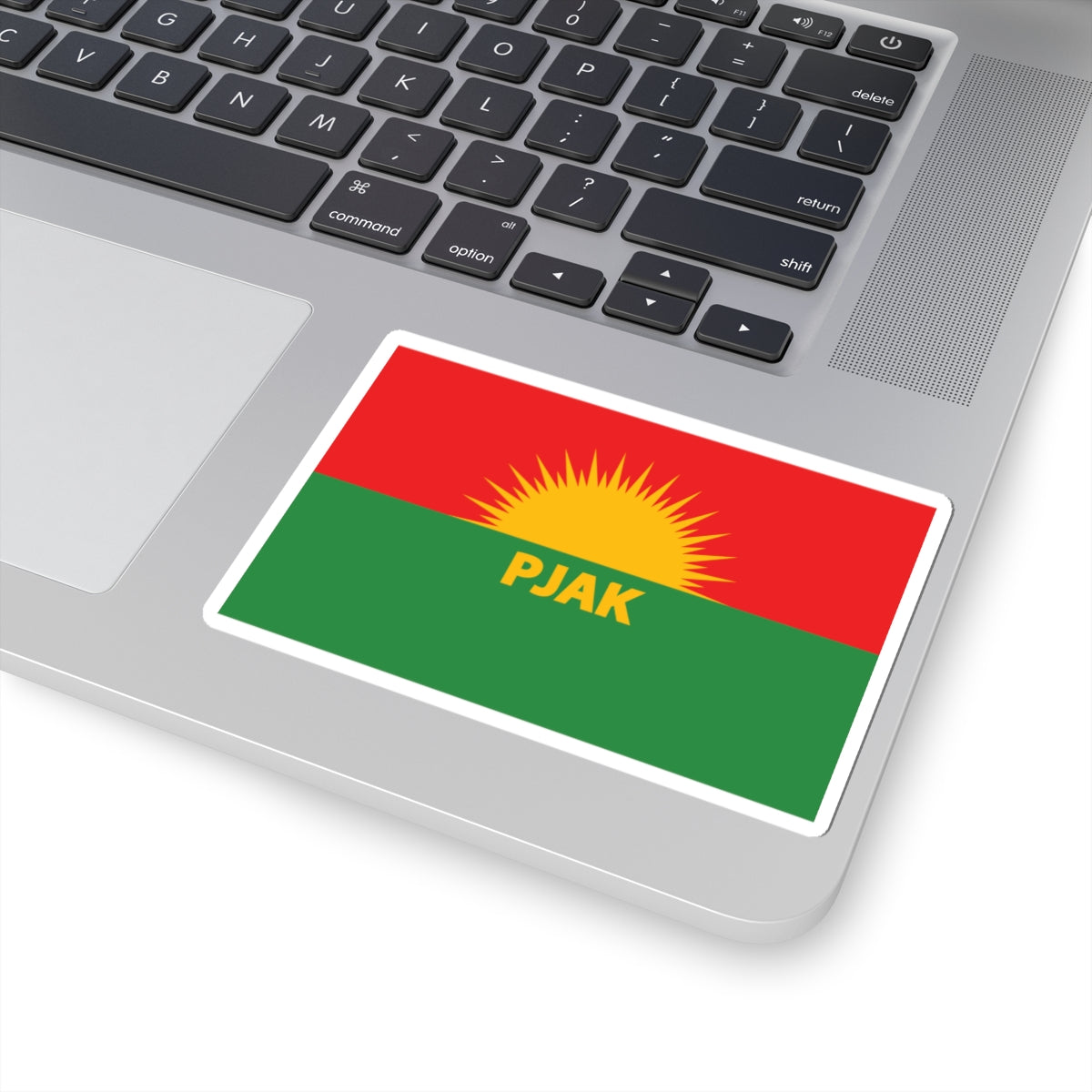 Flag of Partiya Jiyana Azad a Kurdistanê (Iran) STICKER Vinyl Kiss-Cut Decal