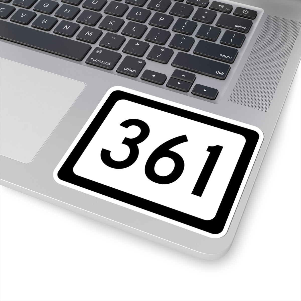 WV-361 (Virginia) (Road Sign) STICKER Vinyl Kiss-Cut Decal