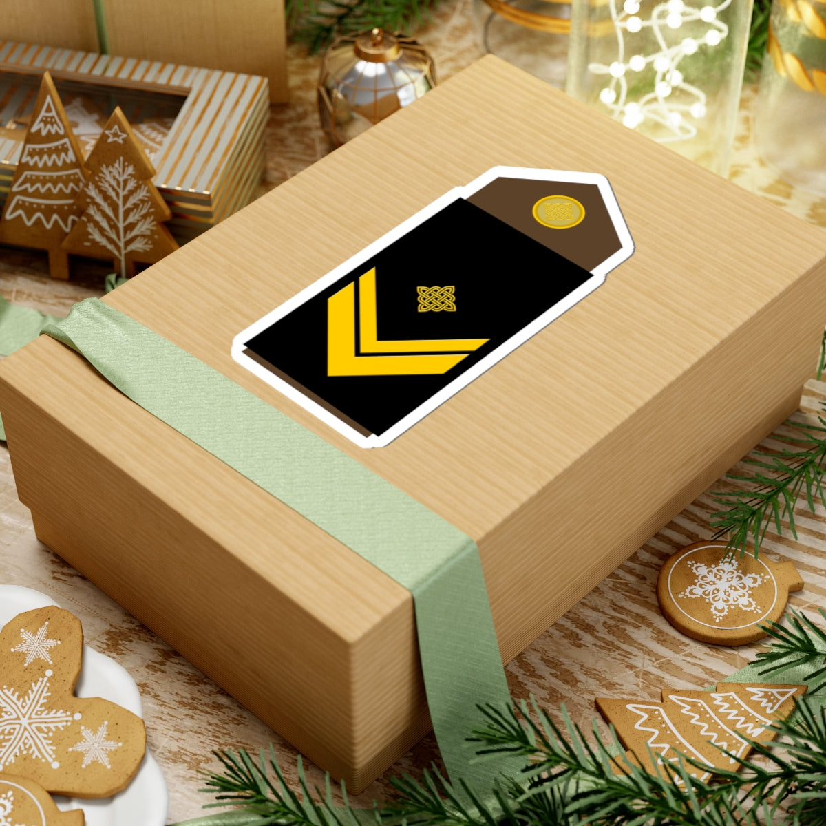 Army HRV OR 07 (Croatia) (Military Rank) STICKER Vinyl Kiss-Cut Decal