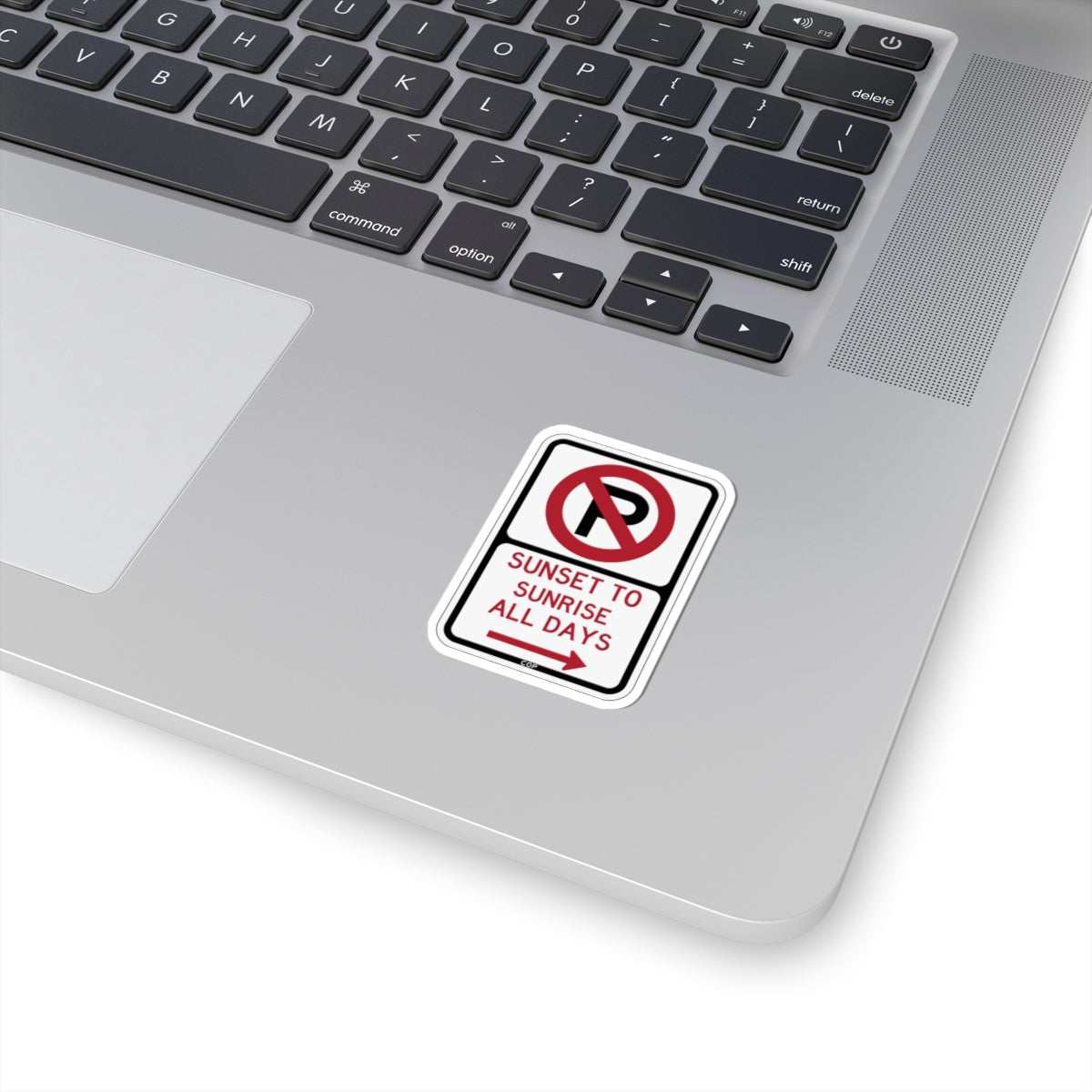 PBOT Road sign P1230R (Oregon) (Road Sign) STICKER Vinyl Kiss-Cut Decal