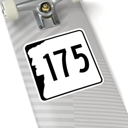 NH Route 175 (New Hampshire) (Road Sign) STICKER Vinyl Kiss-Cut Decal