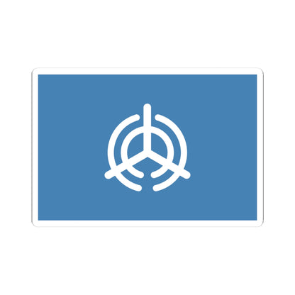 Flag of Oita Oita (Japan) STICKER Vinyl Kiss-Cut Decal