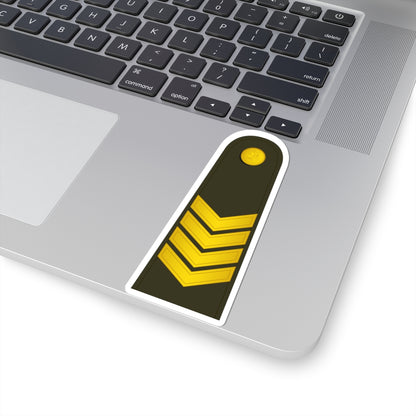 Lithuania Army OR 7 (Lithuania) (Military Rank) STICKER Vinyl Kiss-Cut Decal