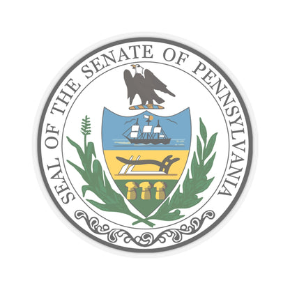 Seal of the Senate of Pennsylvania - STICKER Vinyl Kiss-Cut Decal