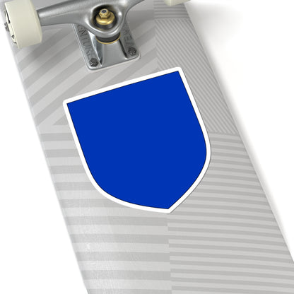Azure Heraldic Shield (Spain) (Coat of Arms) STICKER Vinyl Kiss-Cut Decal