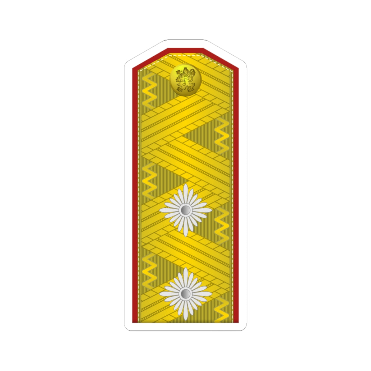 Bulgaria Army OF 7 (Bulgaria) (Military Rank) STICKER Vinyl Kiss-Cut Decal