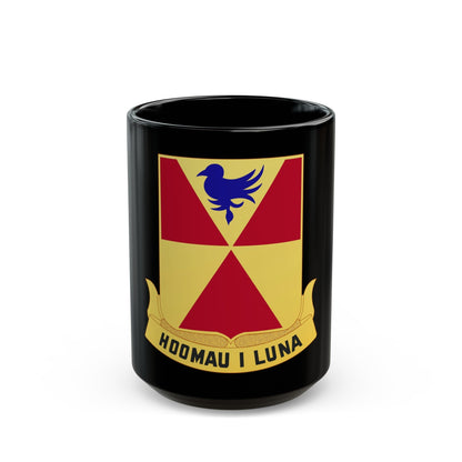 97th Artillery Group (U.S. Army) Black Coffee Mug-15oz-The Sticker Space