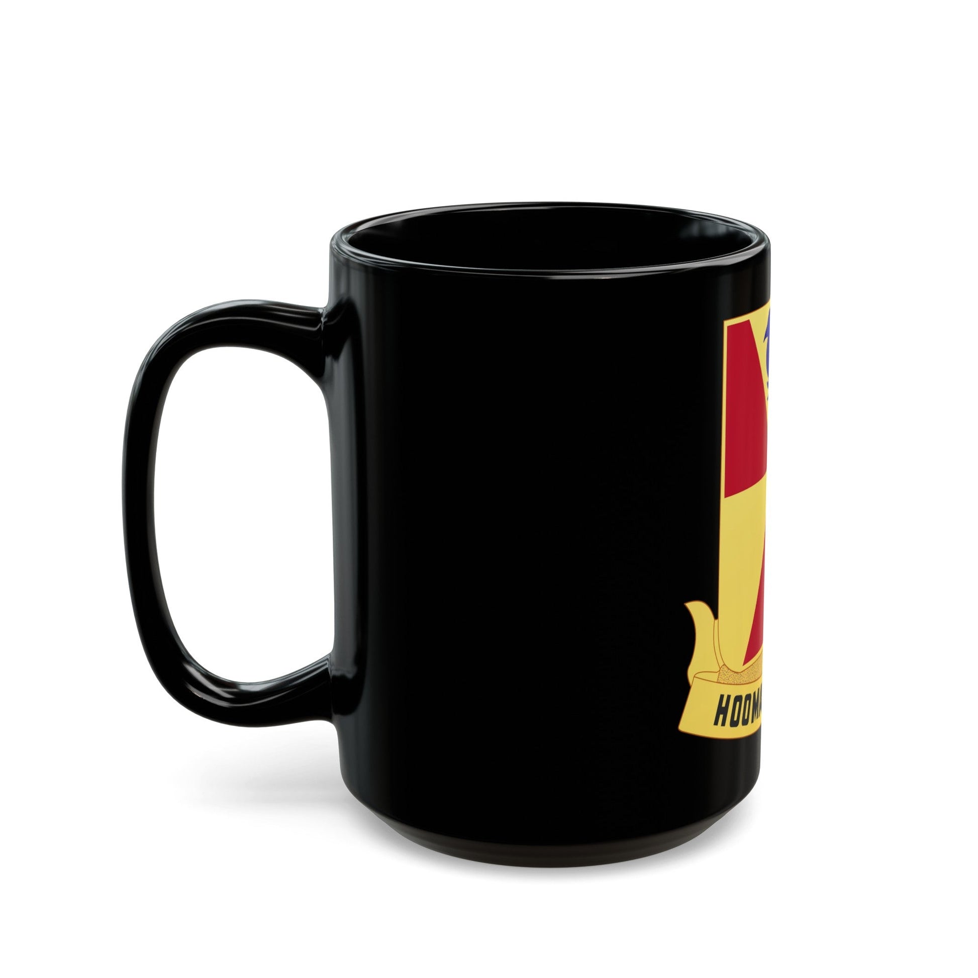 97th Artillery Group (U.S. Army) Black Coffee Mug-The Sticker Space