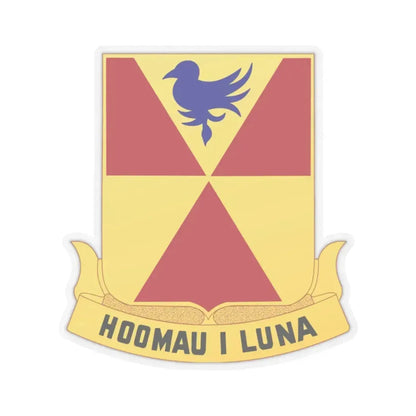 97th Artillery Group (U.S. Army) STICKER Vinyl Kiss-Cut Decal 2 Inch Transparent - The Sticker Space