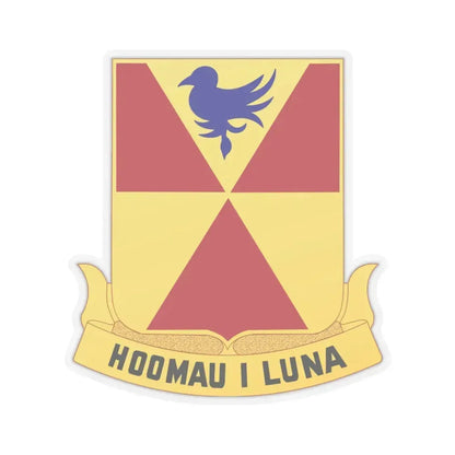 97th Artillery Group (U.S. Army) STICKER Vinyl Kiss-Cut Decal 3 Inch Transparent - The Sticker Space