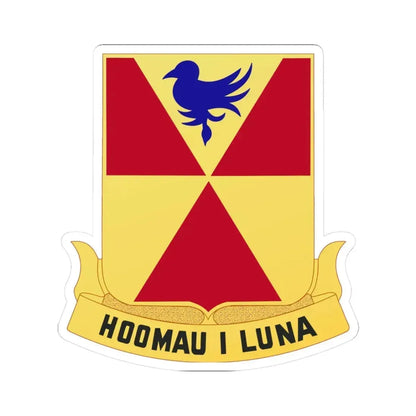 97th Artillery Group (U.S. Army) STICKER Vinyl Kiss-Cut Decal 3 Inch White - The Sticker Space