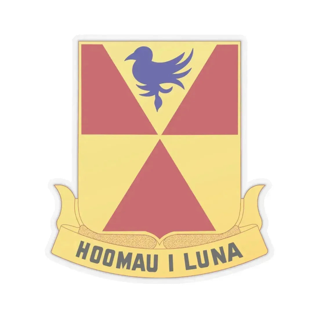 97th Artillery Group (U.S. Army) STICKER Vinyl Kiss-Cut Decal 6 Inch Transparent - The Sticker Space