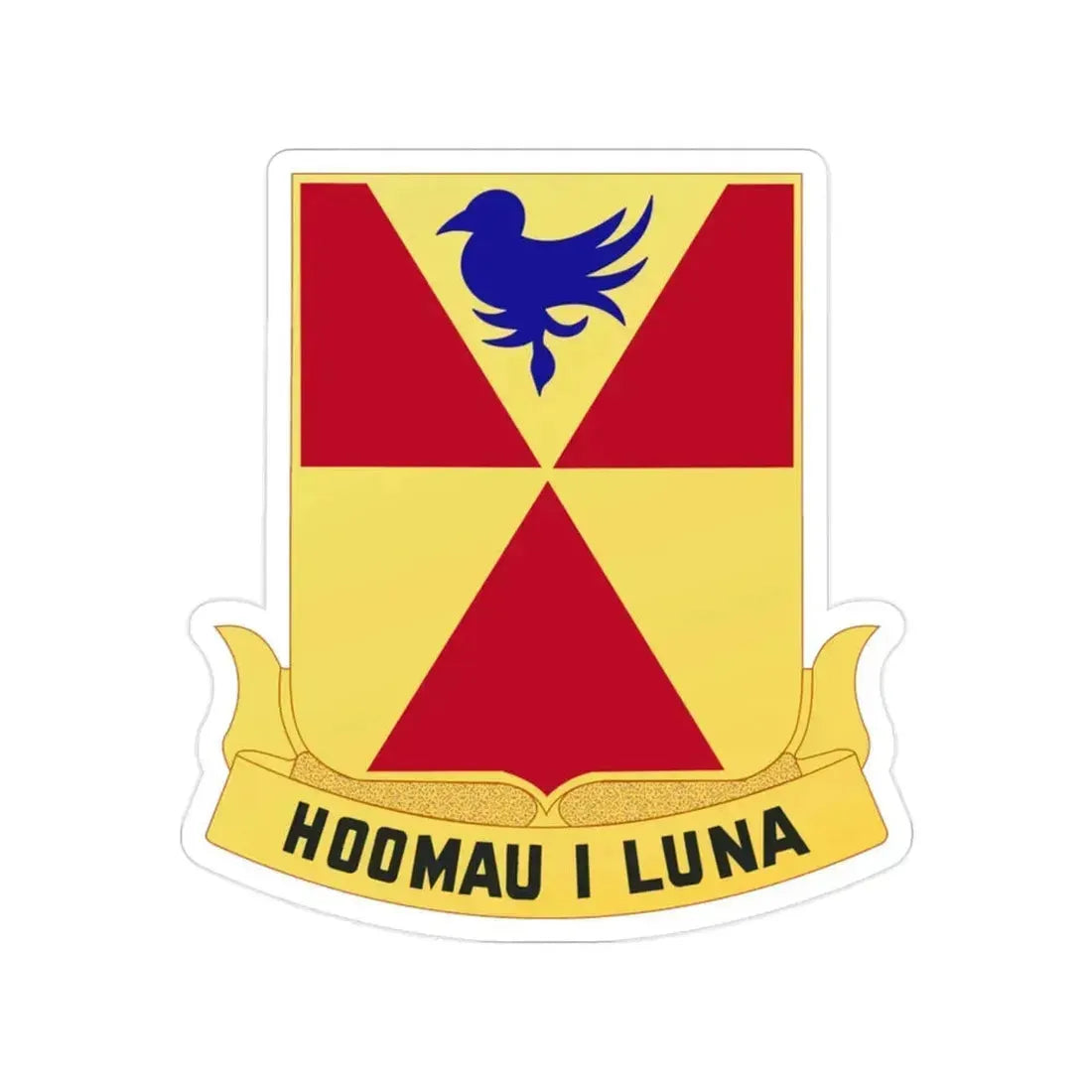 97th Artillery Group (U.S. Army) Transparent STICKER Die-Cut Vinyl Decal 2 Inch - The Sticker Space