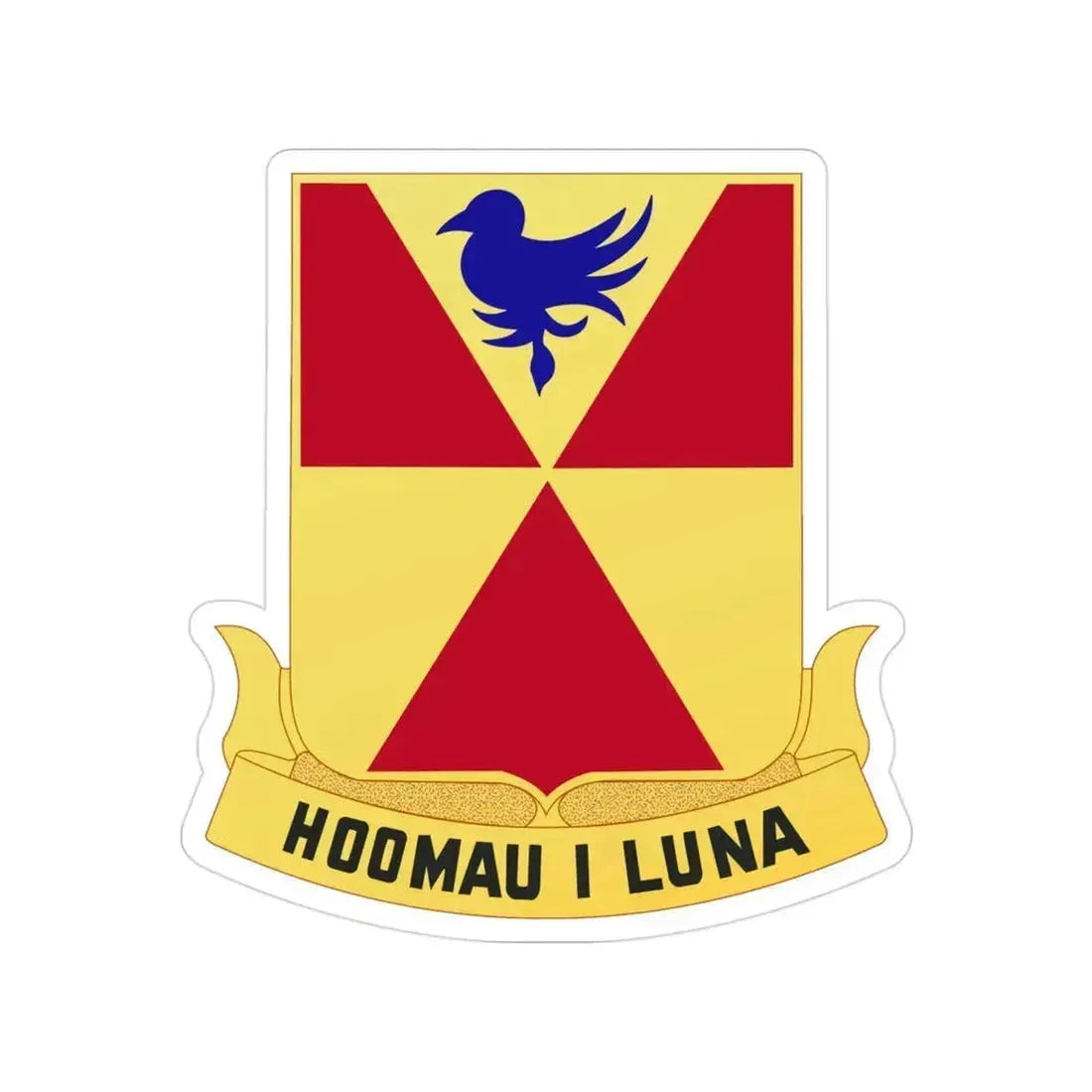 97th Artillery Group (U.S. Army) Transparent STICKER Die-Cut Vinyl Decal 3 Inch - The Sticker Space