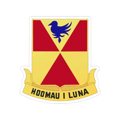 97th Artillery Group (U.S. Army) Transparent STICKER Die-Cut Vinyl Decal 3 Inch - The Sticker Space