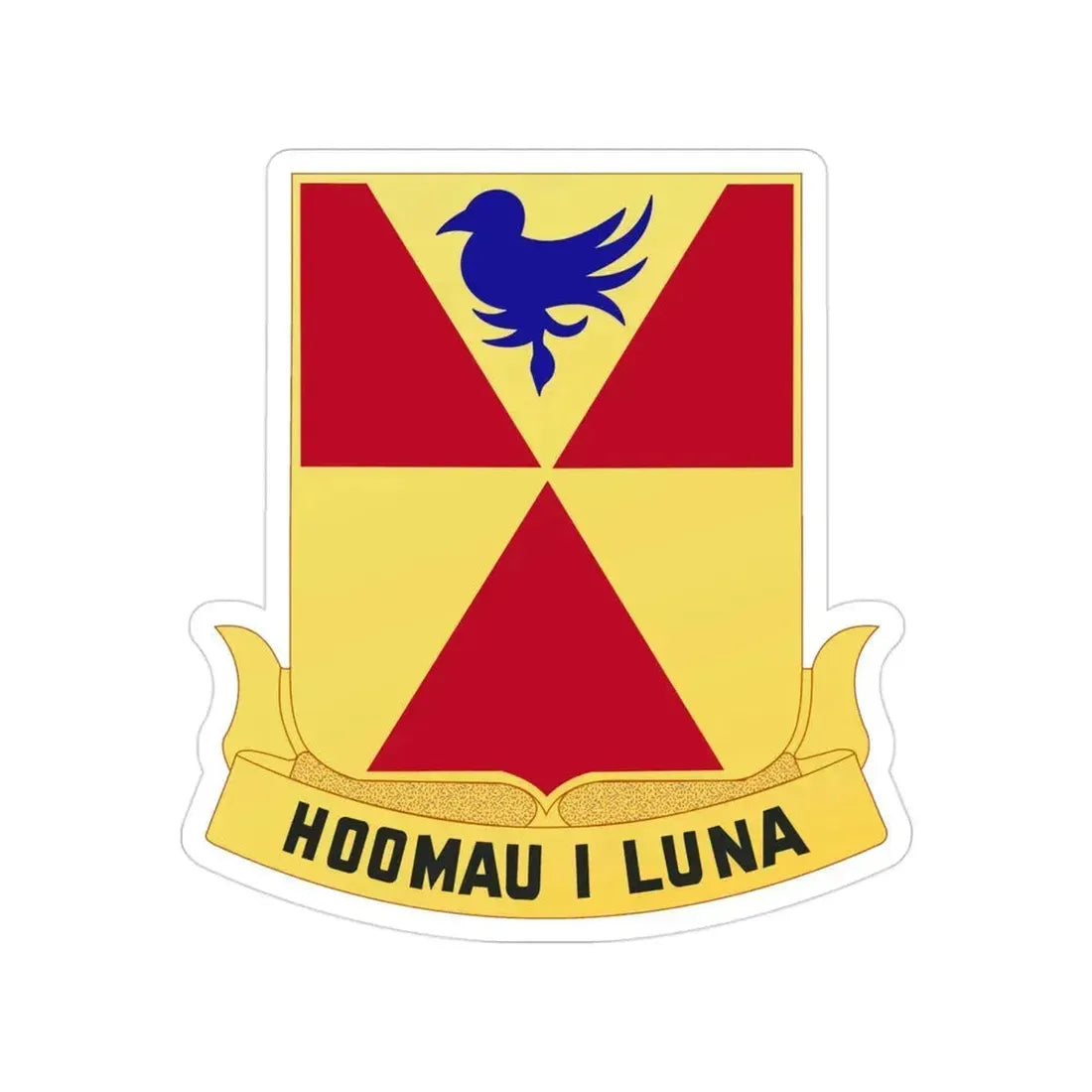 97th Artillery Group (U.S. Army) Transparent STICKER Die-Cut Vinyl Decal 3 Inch - The Sticker Space