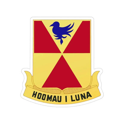 97th Artillery Group (U.S. Army) Transparent STICKER Die-Cut Vinyl Decal 4 Inch - The Sticker Space