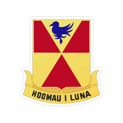 97th Artillery Group (U.S. Army) Transparent STICKER Die-Cut Vinyl Decal 5 Inch - The Sticker Space