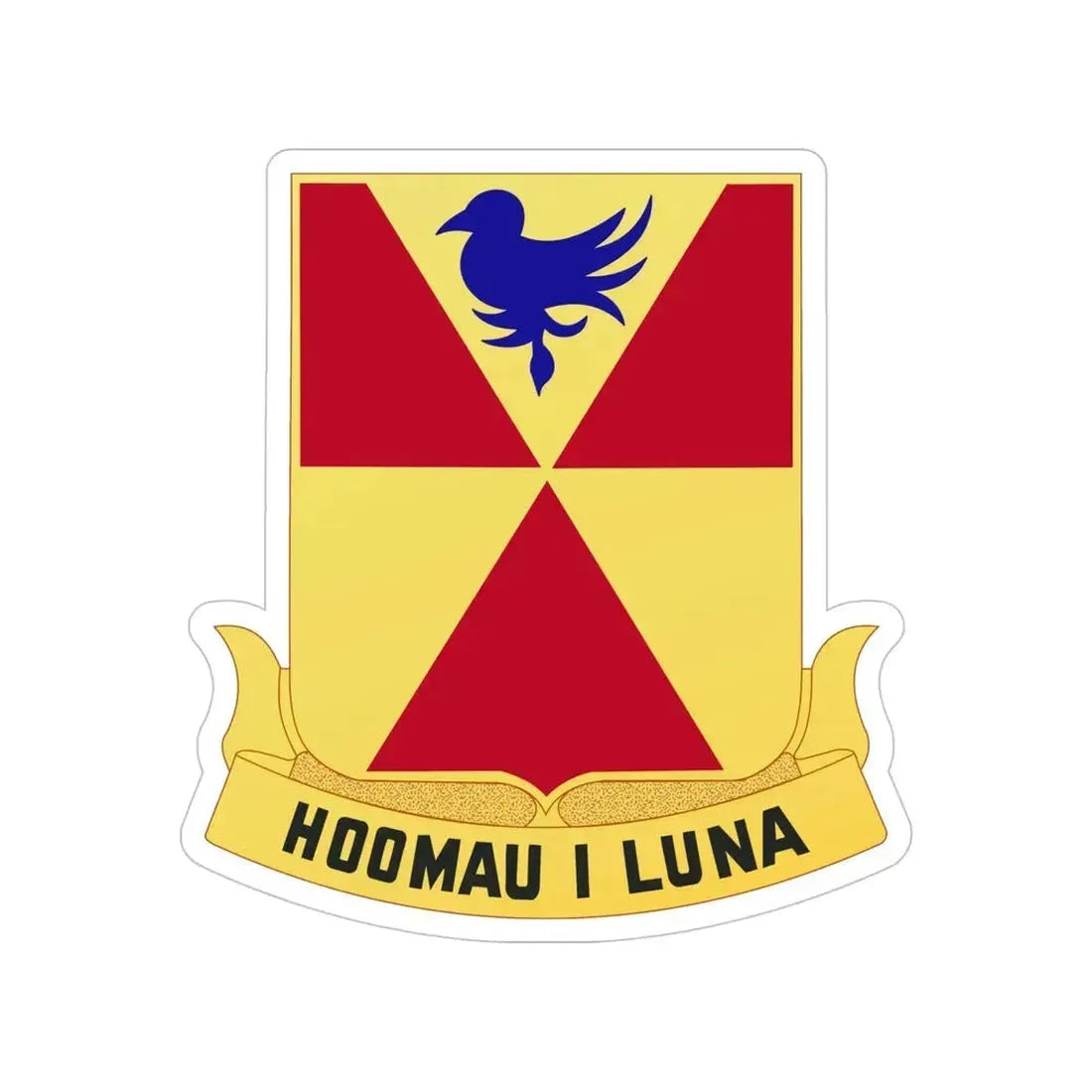 97th Artillery Group (U.S. Army) Transparent STICKER Die-Cut Vinyl Decal 5 Inch - The Sticker Space