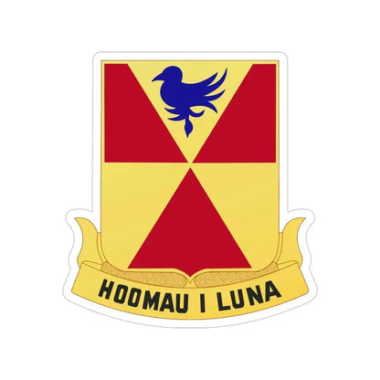 97th Artillery Group (U.S. Army) Transparent STICKER Die-Cut Vinyl Decal 5 Inch - The Sticker Space