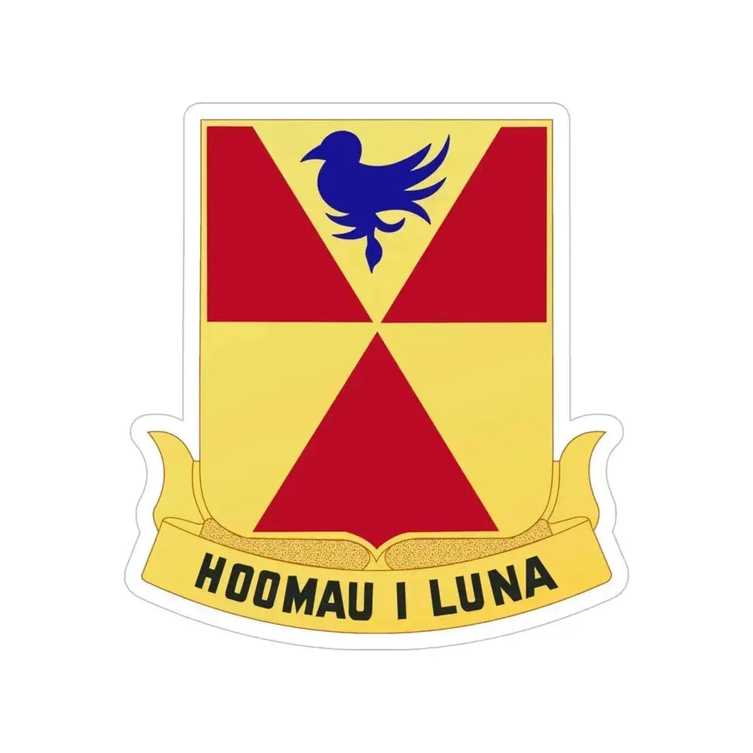 97th Artillery Group (U.S. Army) Transparent STICKER Die-Cut Vinyl Decal 6 Inch - The Sticker Space
