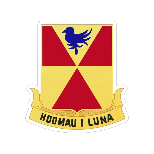 97th Artillery Group (U.S. Army) Transparent STICKER Die-Cut Vinyl Decal 6 Inch - The Sticker Space