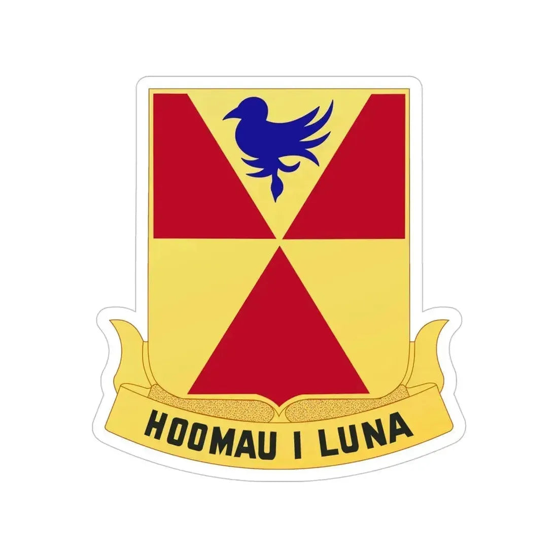 97th Artillery Group (U.S. Army) Transparent STICKER Die-Cut Vinyl Decal 6 Inch - The Sticker Space