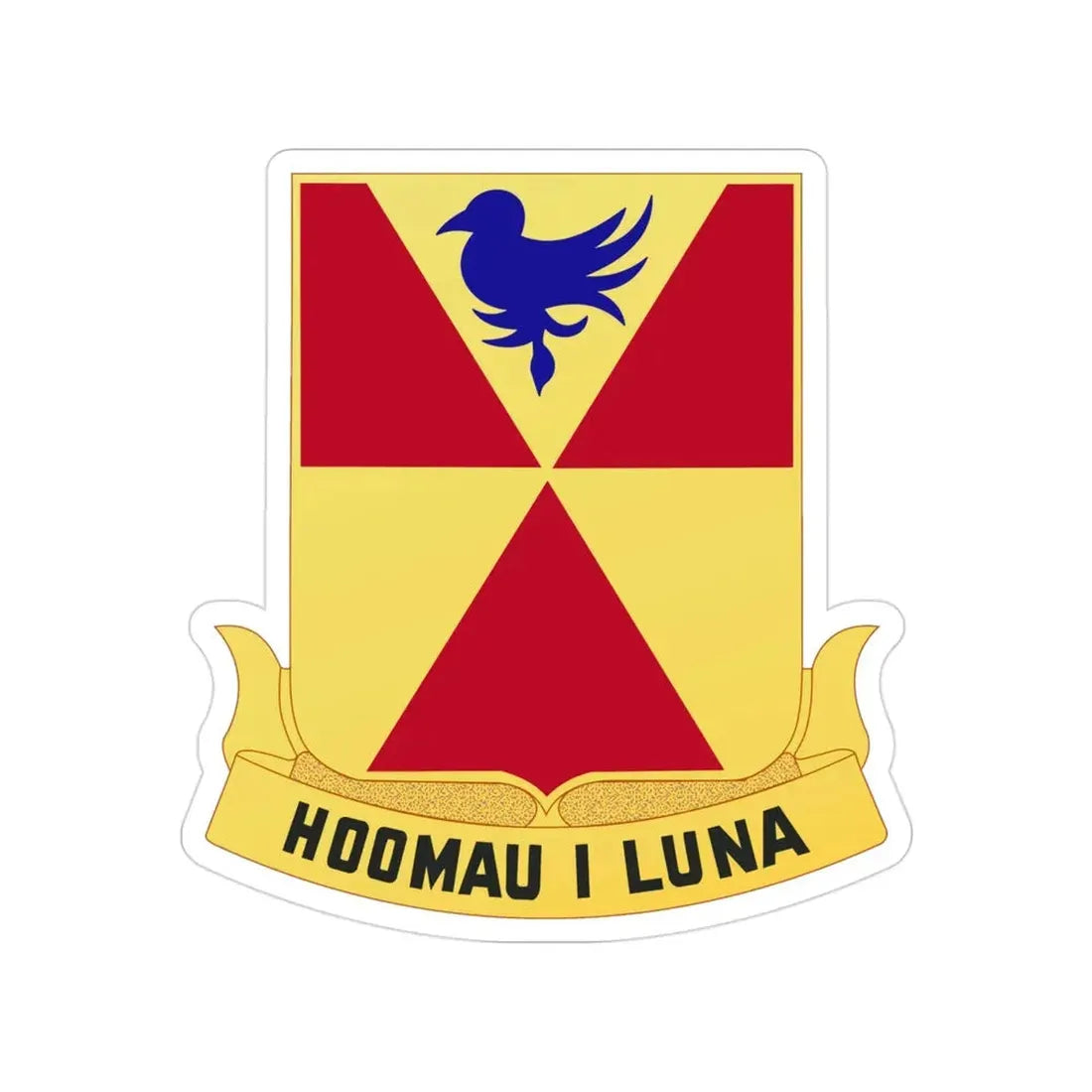 97th Artillery Group (U.S. Army) Transparent STICKER Die-Cut Vinyl Decal - The Sticker Space