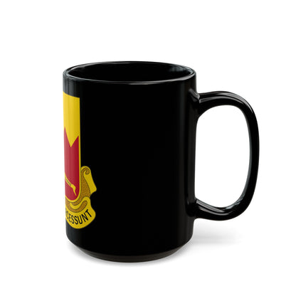 97th Field Artillery Battalion (U.S. Army) Black Coffee Mug-The Sticker Space