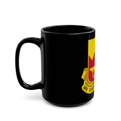 97th Field Artillery Battalion (U.S. Army) Black Coffee Mug-The Sticker Space