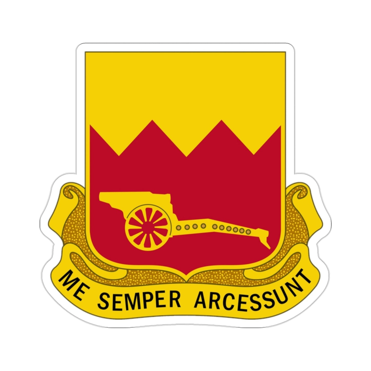 97th Field Artillery Battalion (U.S. Army) STICKER Vinyl Die-Cut Decal-2 Inch-The Sticker Space