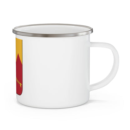 97th Field Artillery Battalion v2 (U.S. Army) 12oz Enamel Mug-12oz-The Sticker Space