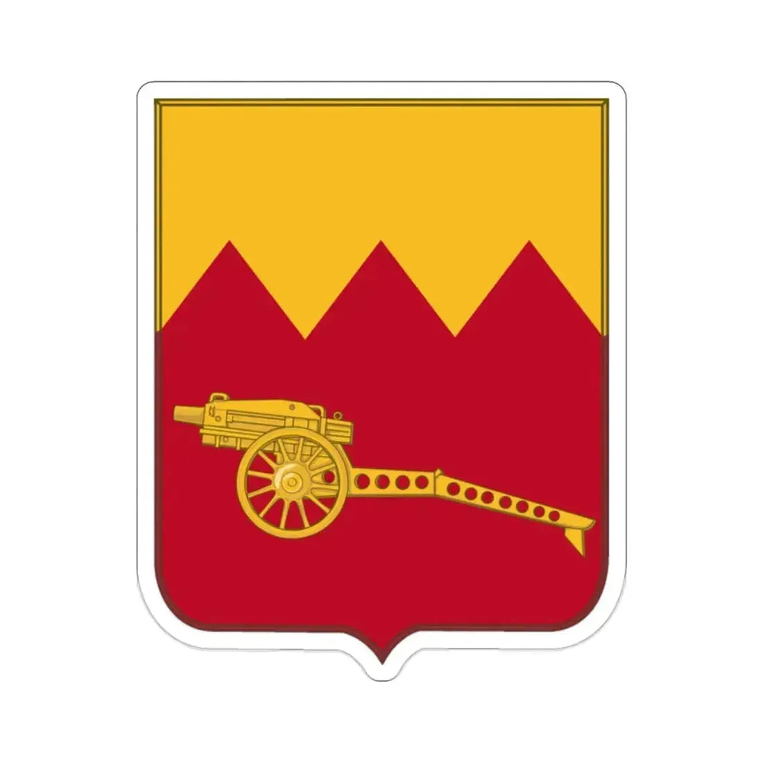 97th Field Artillery Battalion v2 (U.S. Army) STICKER Vinyl Die-Cut Decal 2 Inch - The Sticker Space