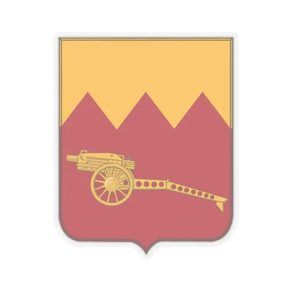 97th Field Artillery Battalion v2 (U.S. Army) STICKER Vinyl Kiss-Cut Decal 4 Inch Transparent - The Sticker Space