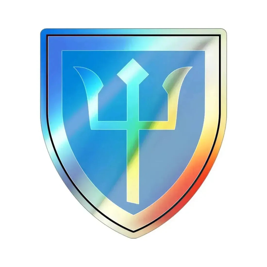 97th Infantry Division (U.S. Army) Holographic STICKER Die-Cut Vinyl Decal 3 Inch Holographic - The Sticker Space