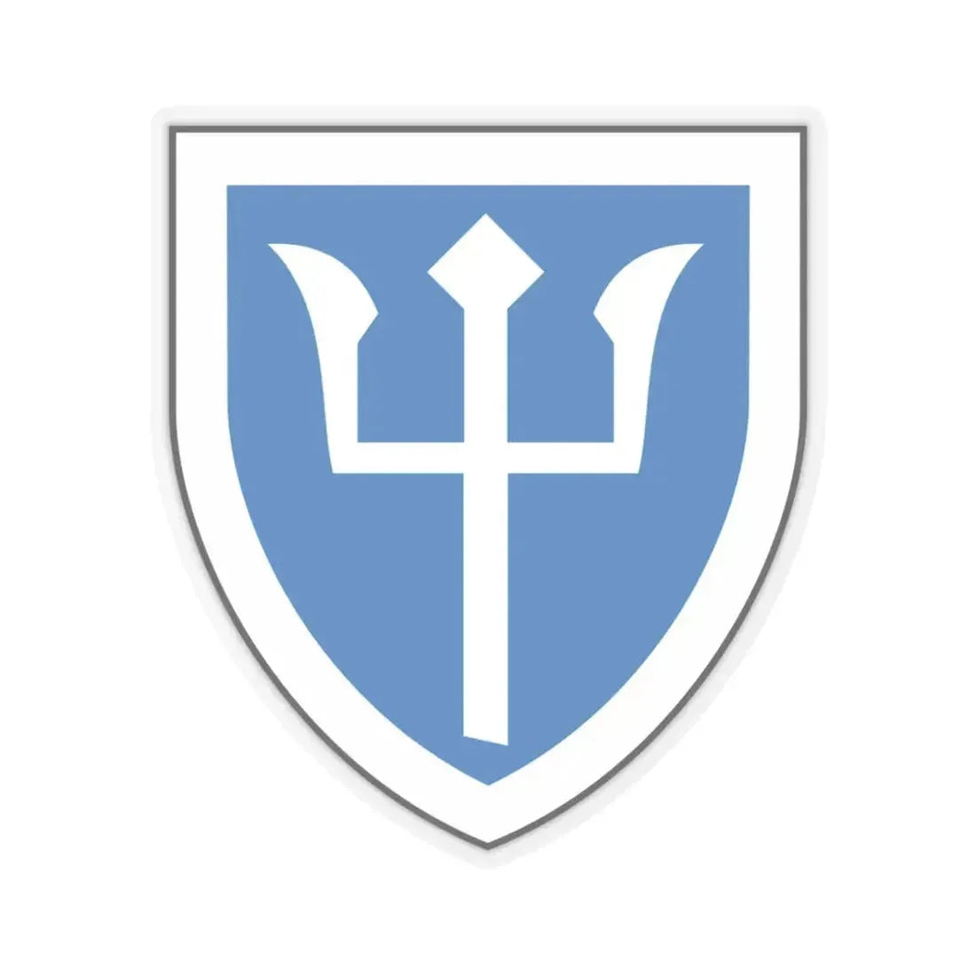 97th Infantry Division (U.S. Army) STICKER Vinyl Kiss-Cut Decal 3 Inch Transparent - The Sticker Space