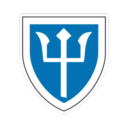 97th Infantry Division (U.S. Army) STICKER Vinyl Kiss-Cut Decal 3 Inch White - The Sticker Space