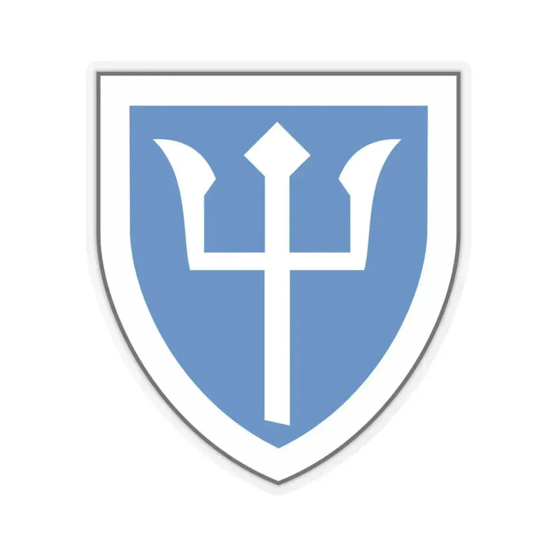 97th Infantry Division (U.S. Army) STICKER Vinyl Kiss-Cut Decal 4 Inch Transparent - The Sticker Space